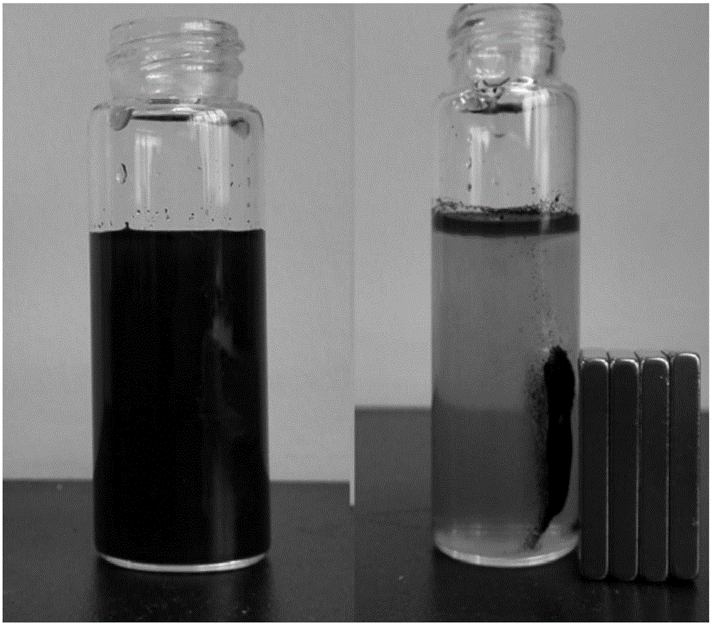 Preparation method of magnetic biochar adsorbing material for arsenic-cadmium combined pollution remediation