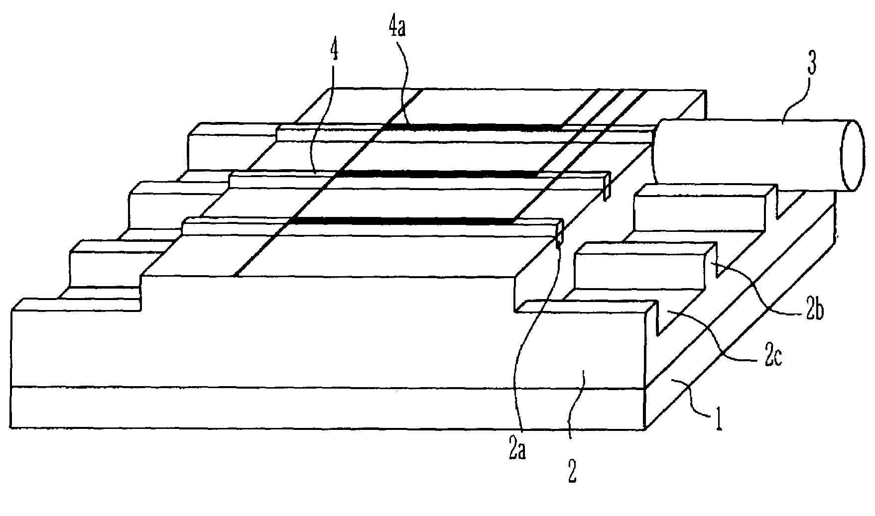 Optical coupling device and method for fabricating the same, and master used in fabricating optical coupling device and method for fabricating the same