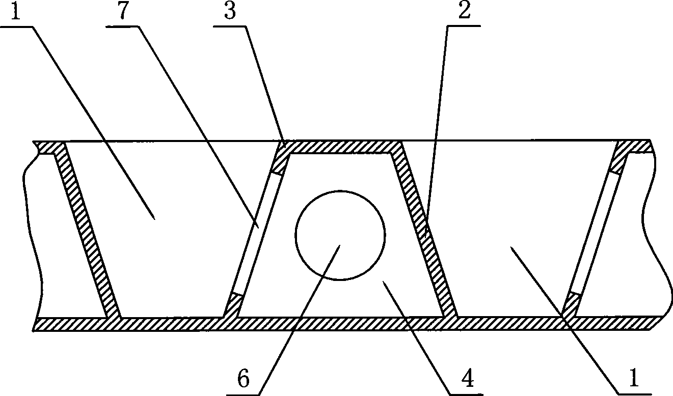 Double wind chamber medium air-out type wind uniformly-distributing grate based on wind chambers