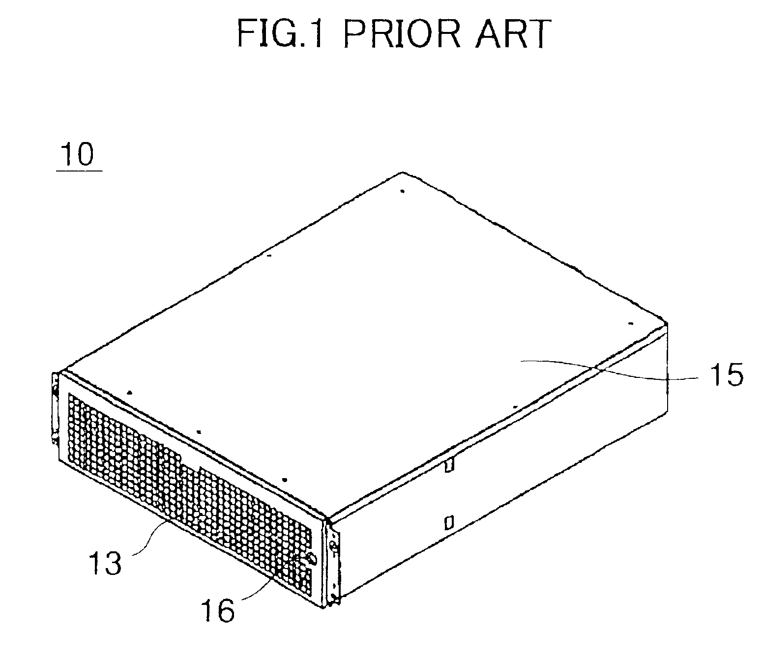 Module mounting/removing mechanism and disk array