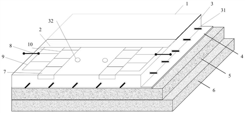 Assembly type pavement system based on piezoelectric transduction technology