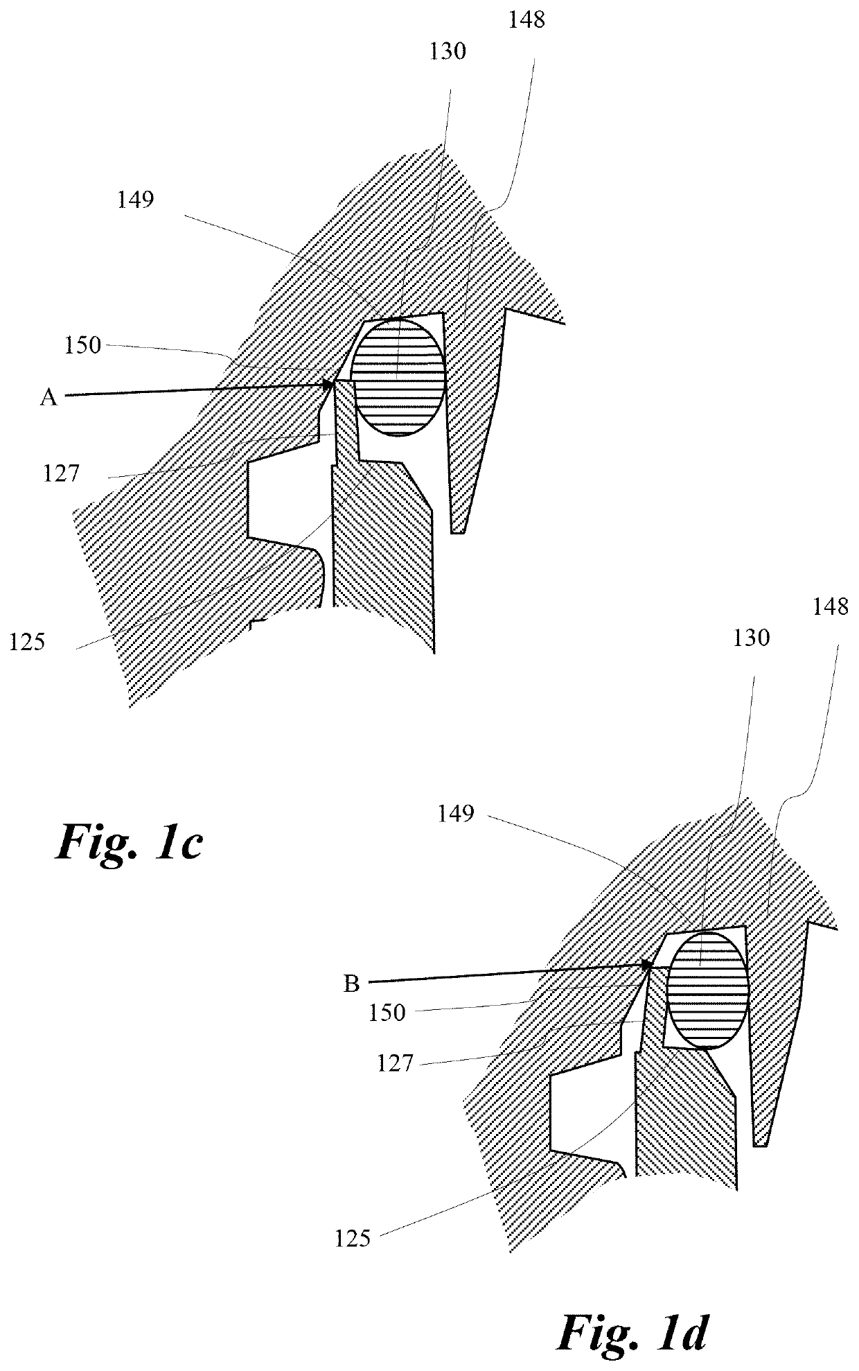 Chromatography cartridge seal arrangement