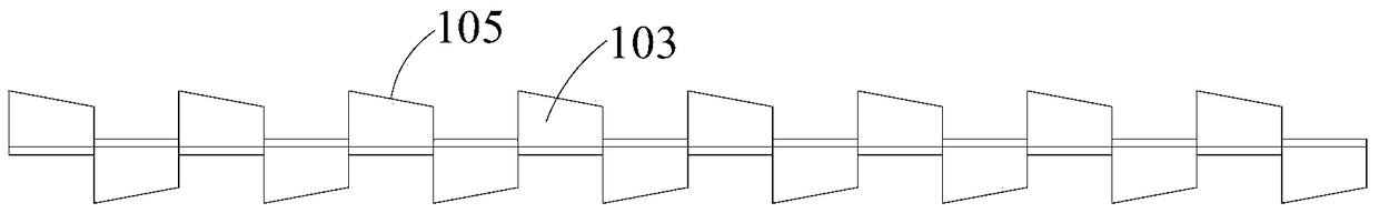 A stirring plate for paint raw materials