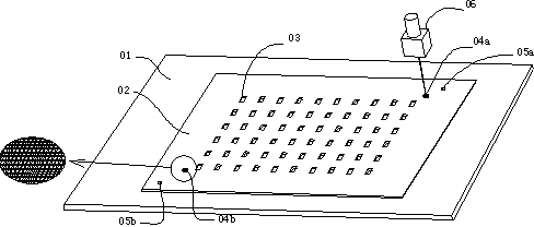 Production method for an electroformed stencil with mark points