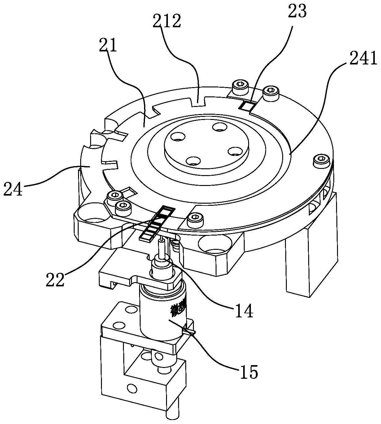 Loading transition mechanism and loading device comprising same