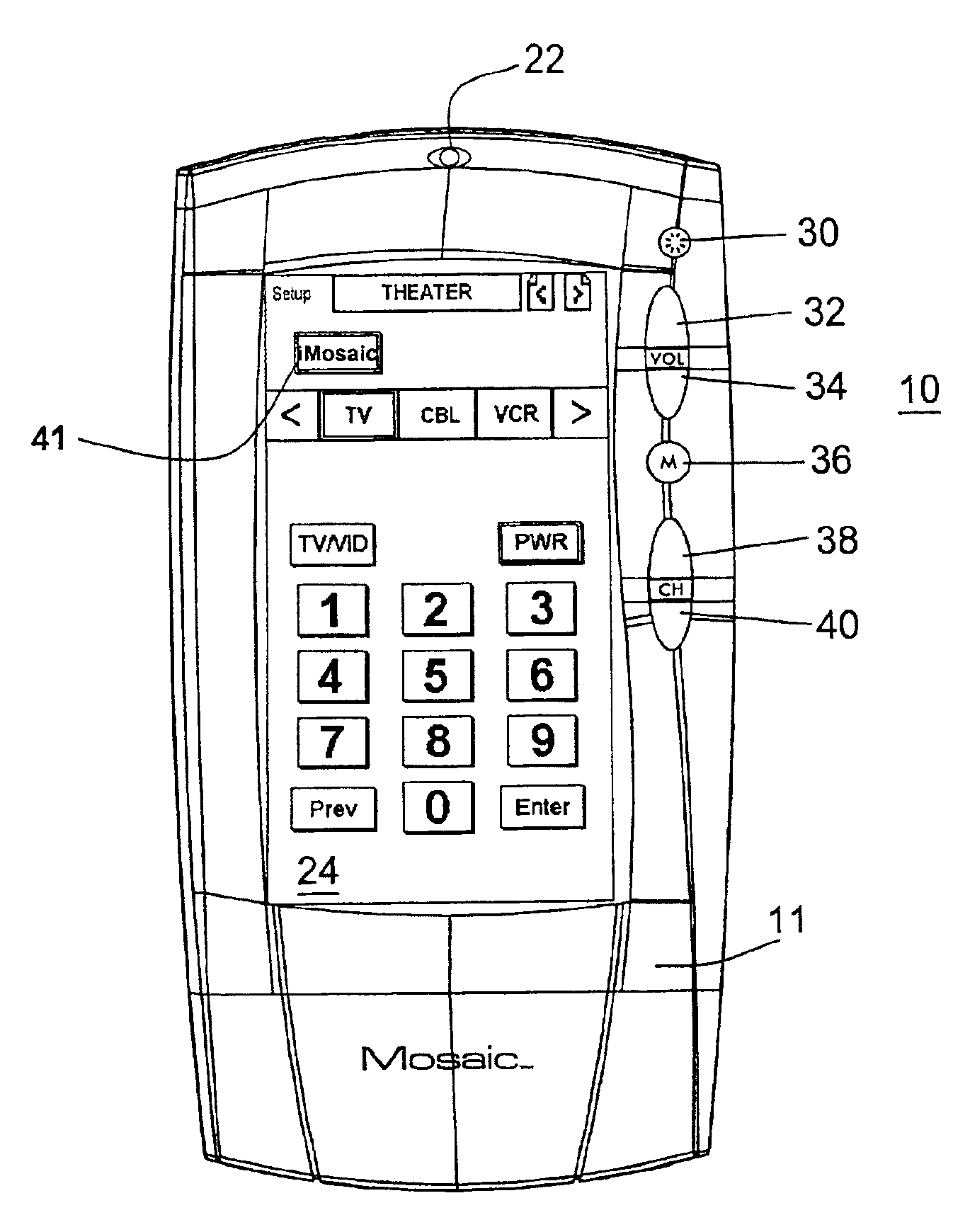 Hand held device having a browser application