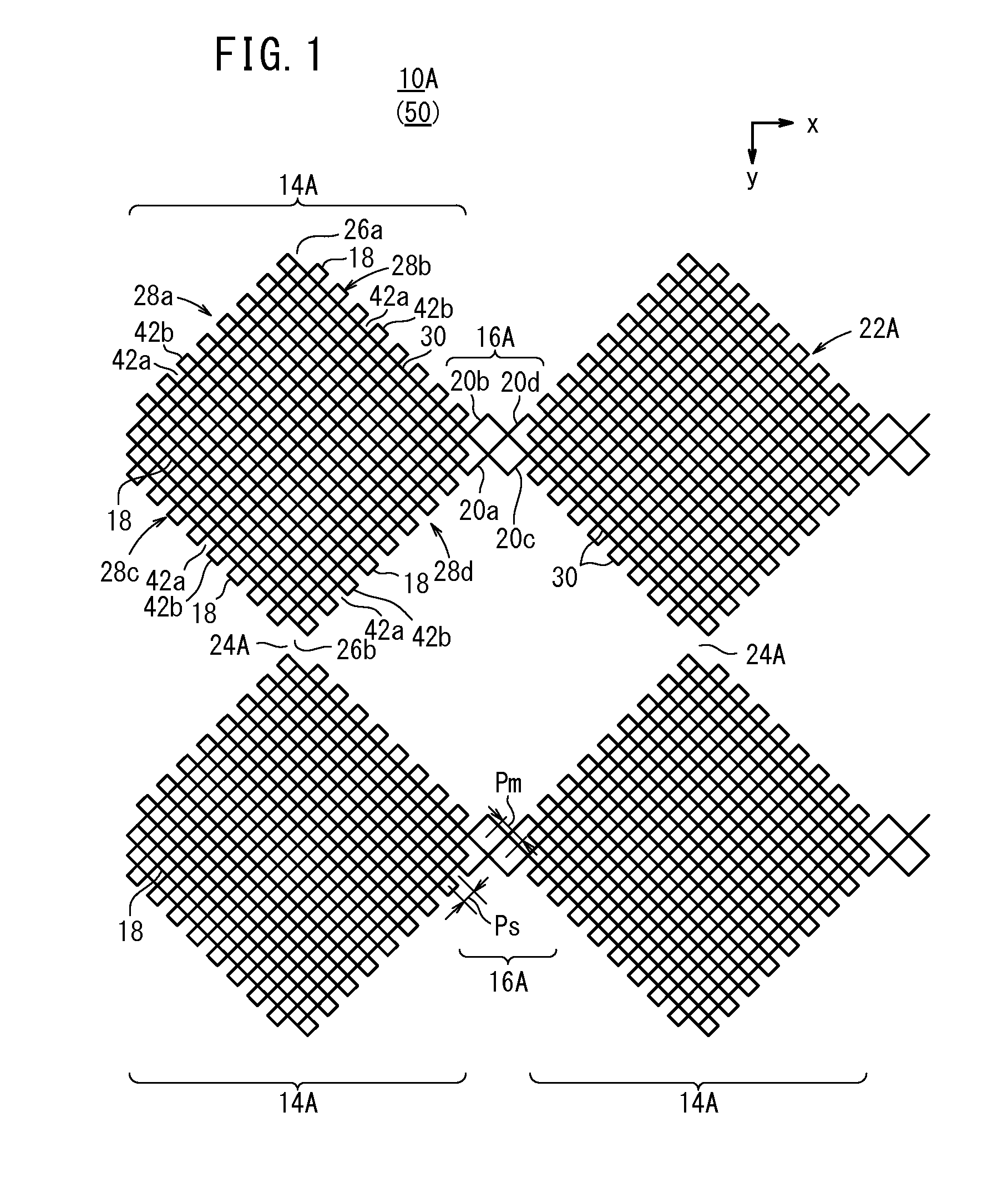 Conductive sheet, usage method of conductive sheet and capacitive type touch panel