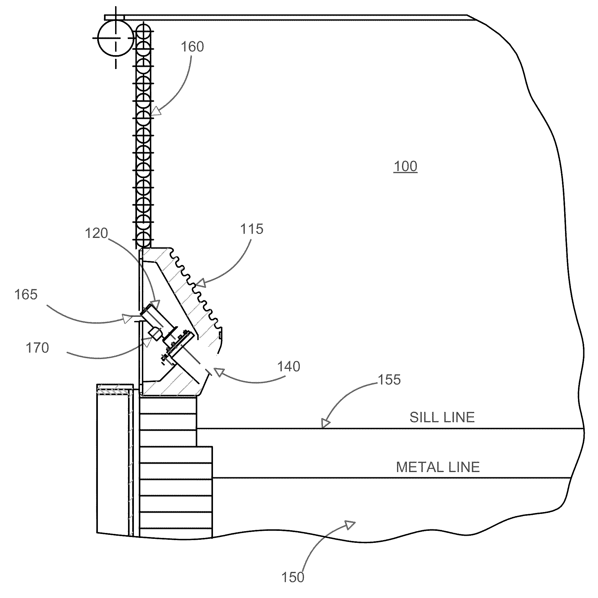 Cooling device for use in an electric arc furnace