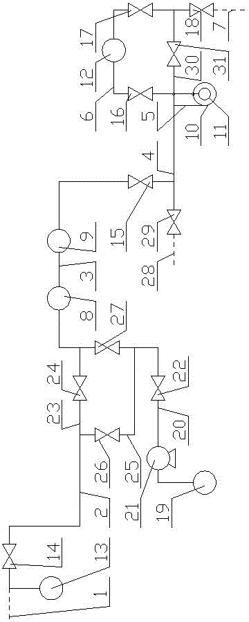 Clear water concentration reducing system for machine-collected brine