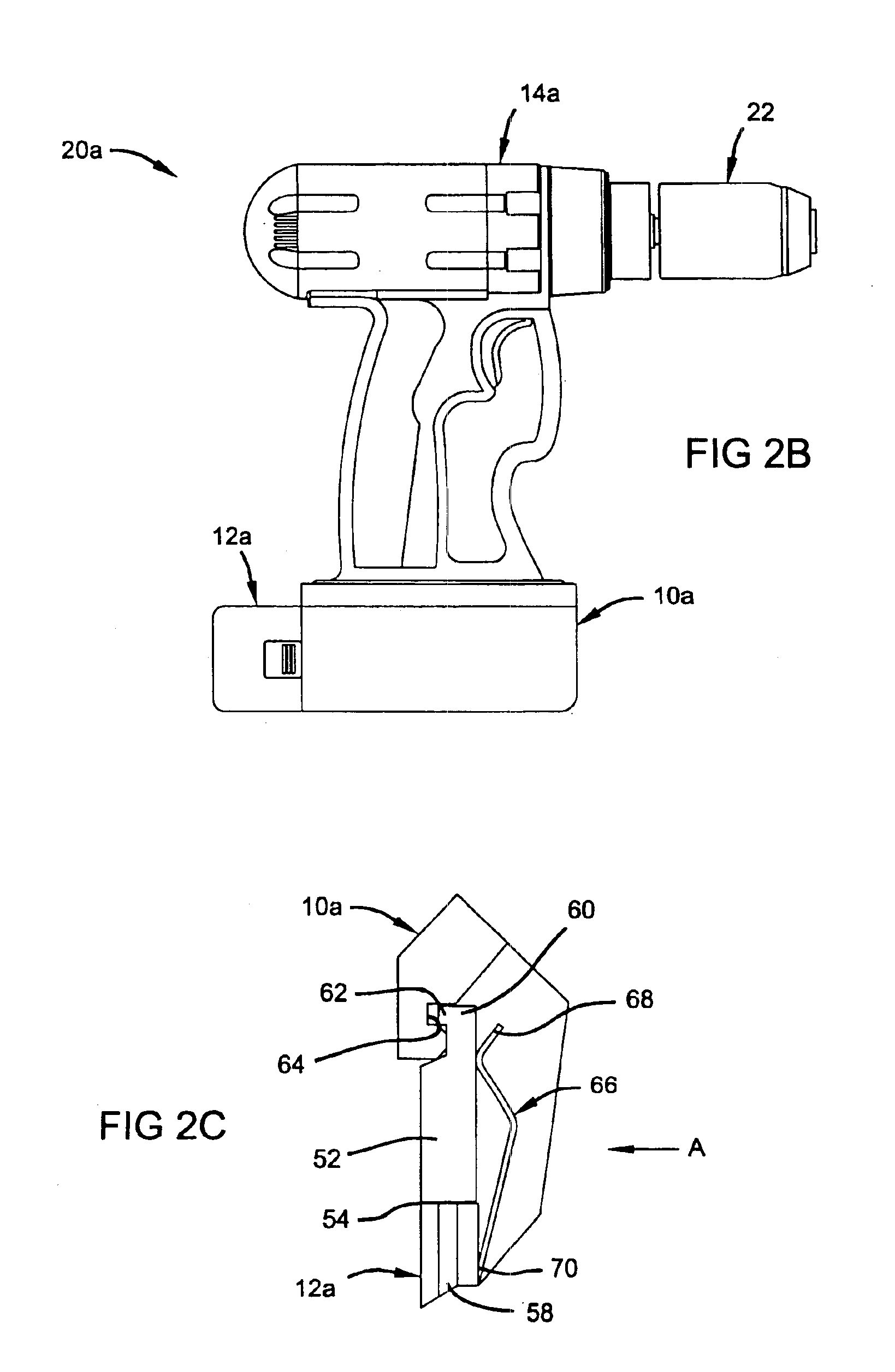 Battery adapter for a cordless power tool system and related method