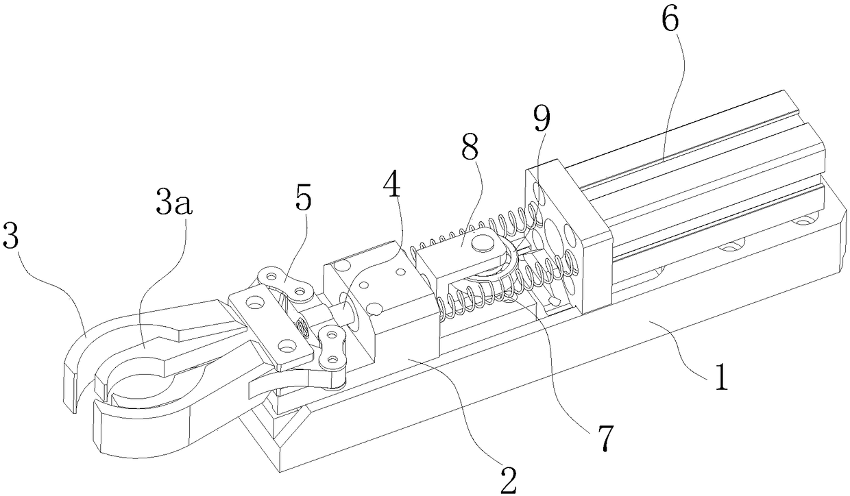 Hydraulic clamping hand for bottle cap