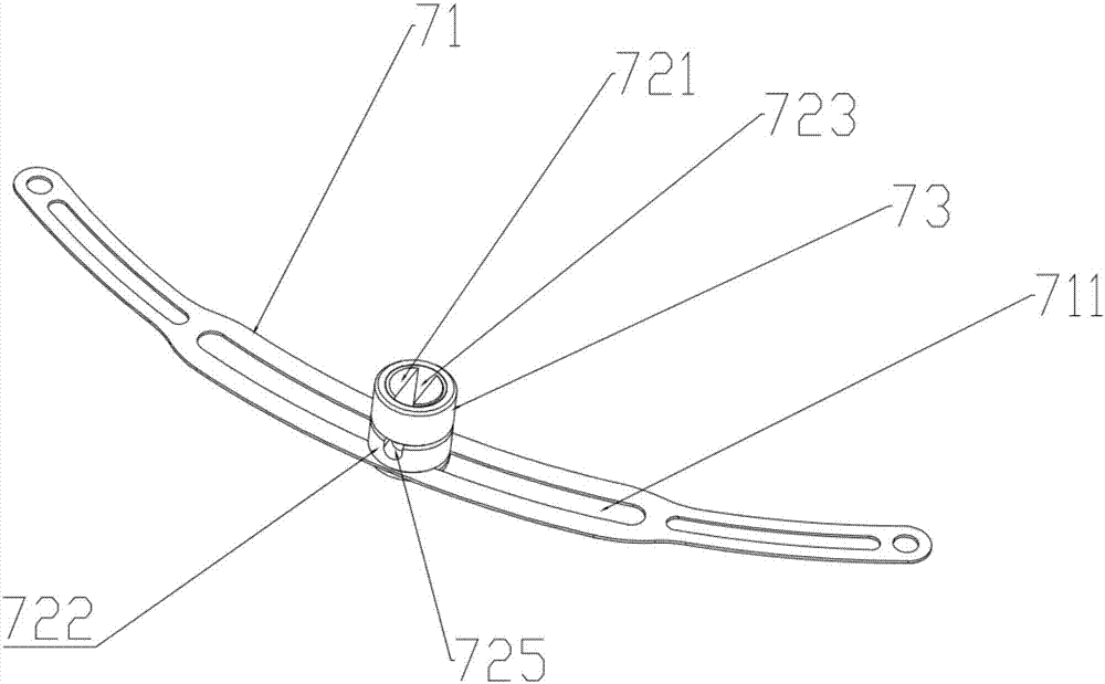 Spoke-type intelligent bicycle vehicle-mounted generator