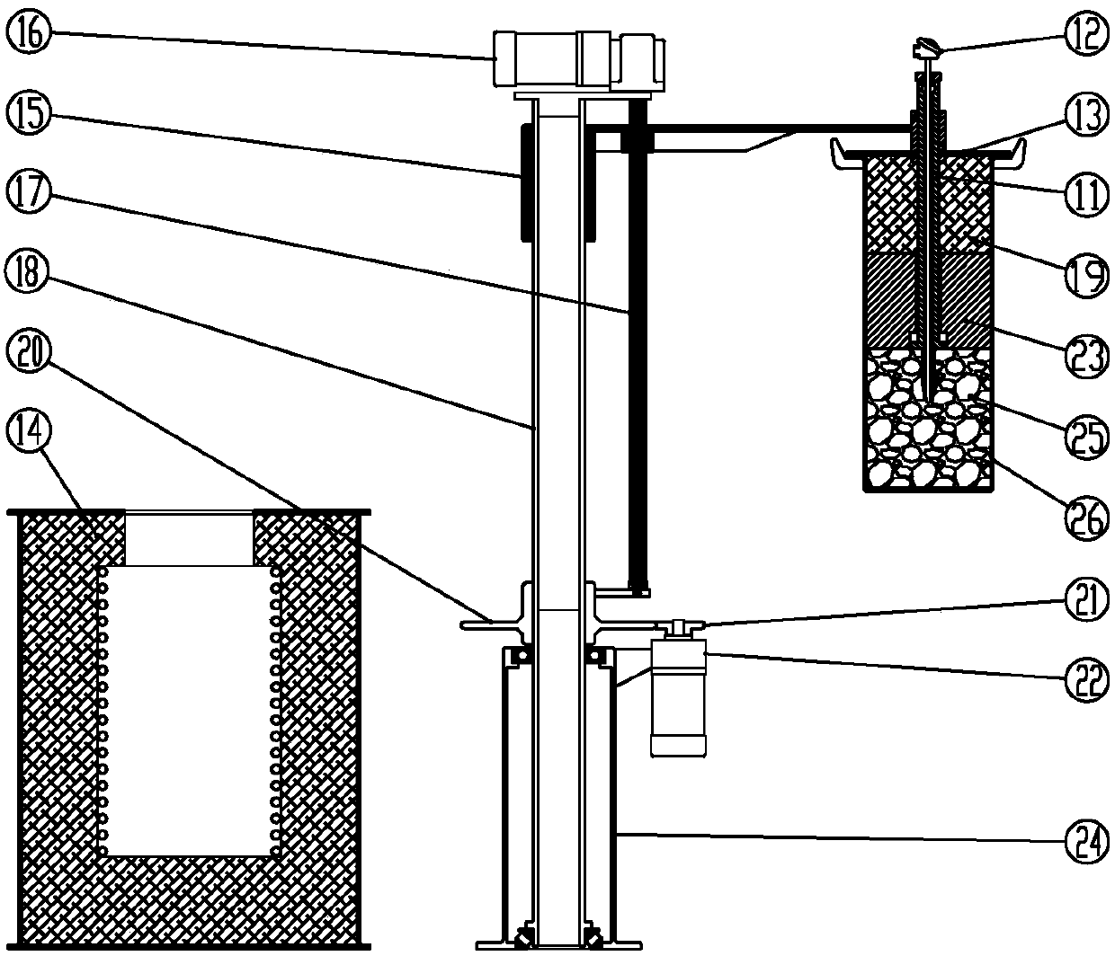 An environment-friendly load test coke oven and its application method