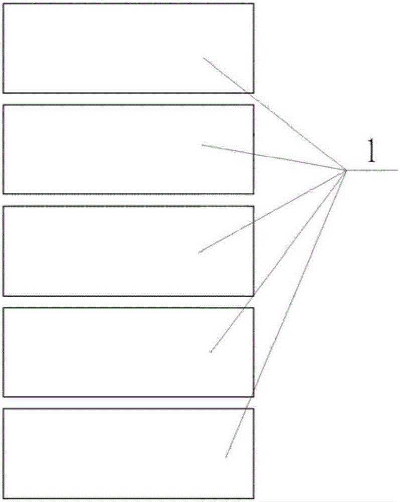 Multi-cell homogeneous-metal stacked-forging method for producing die steel module