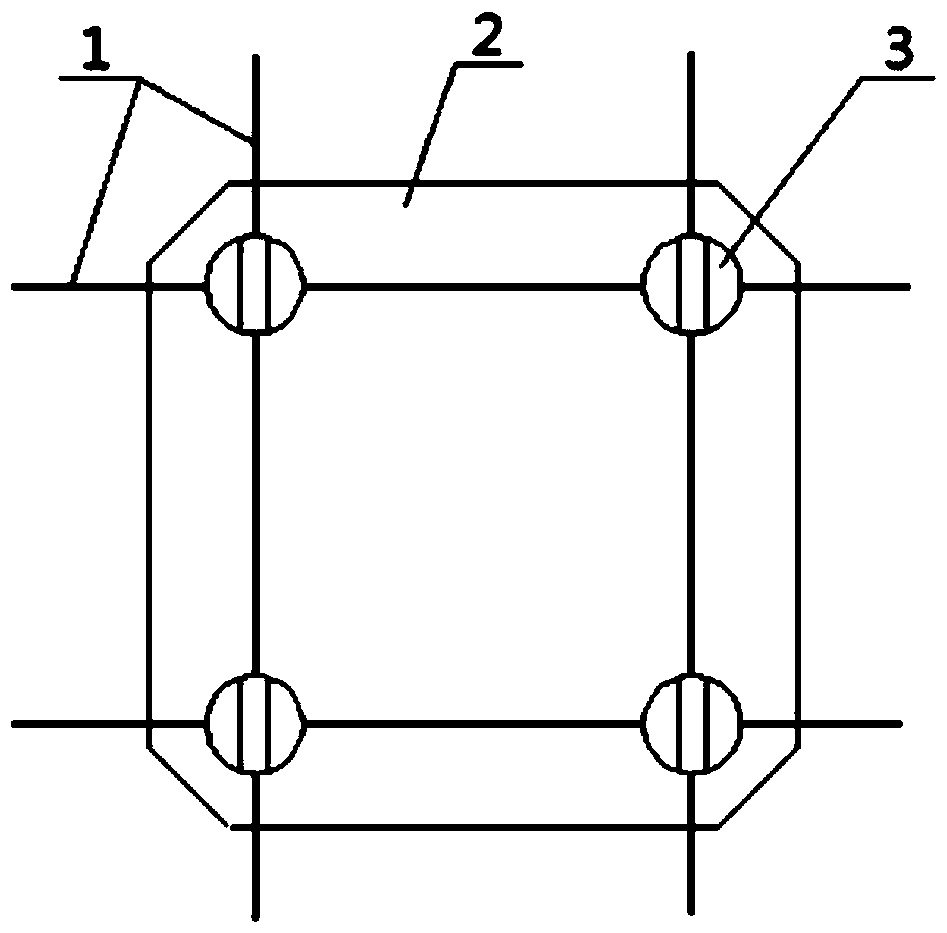 A solar cell module fixing structure and fixing method of a string-type semi-rigid plate