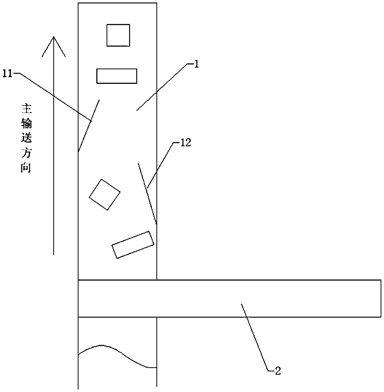 Sorting device for improving sorting speed of special-shaped cigarettes and control method thereof