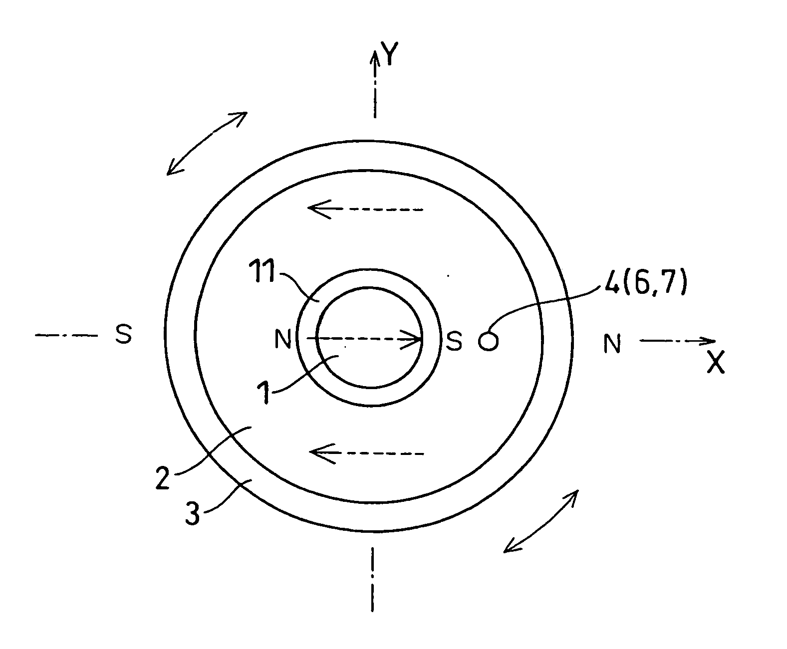 Rotation angle detector