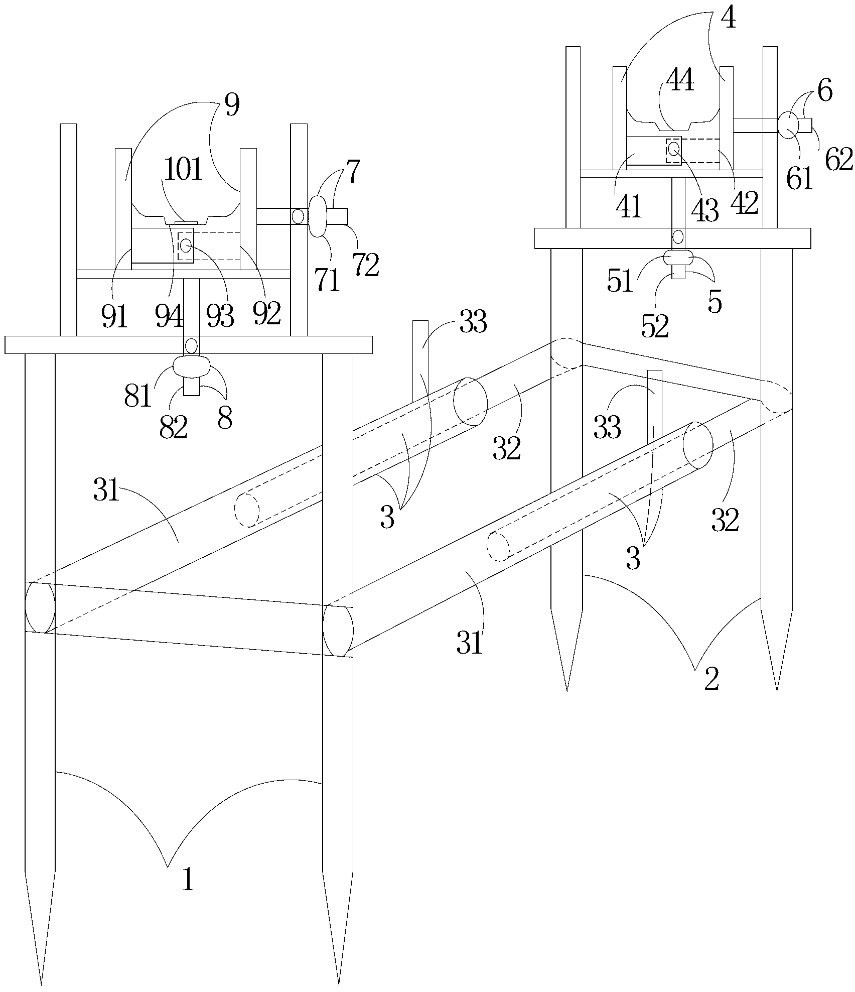 General rifle aiming checking device