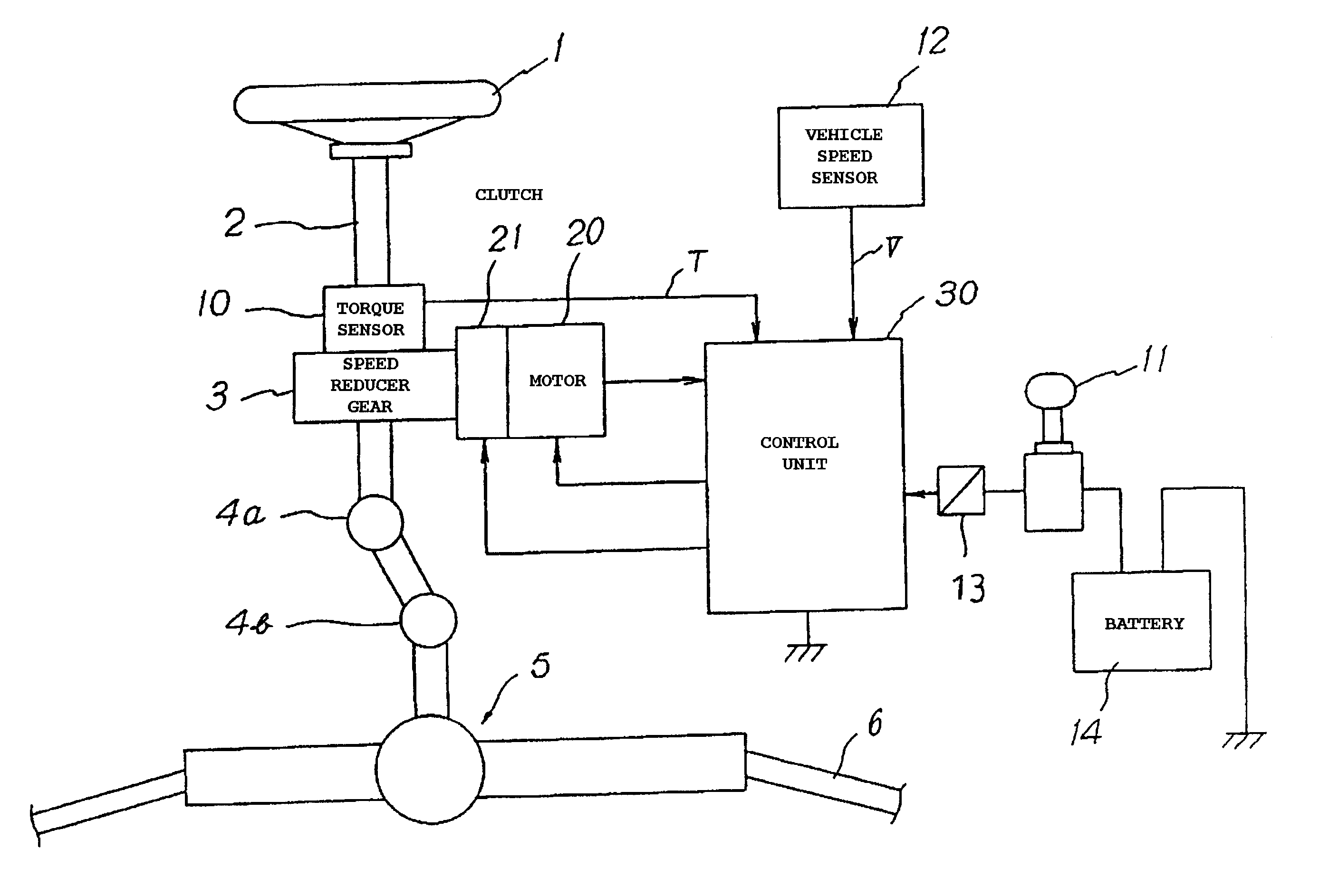 Control apparatus for an electrical power steering apparatus