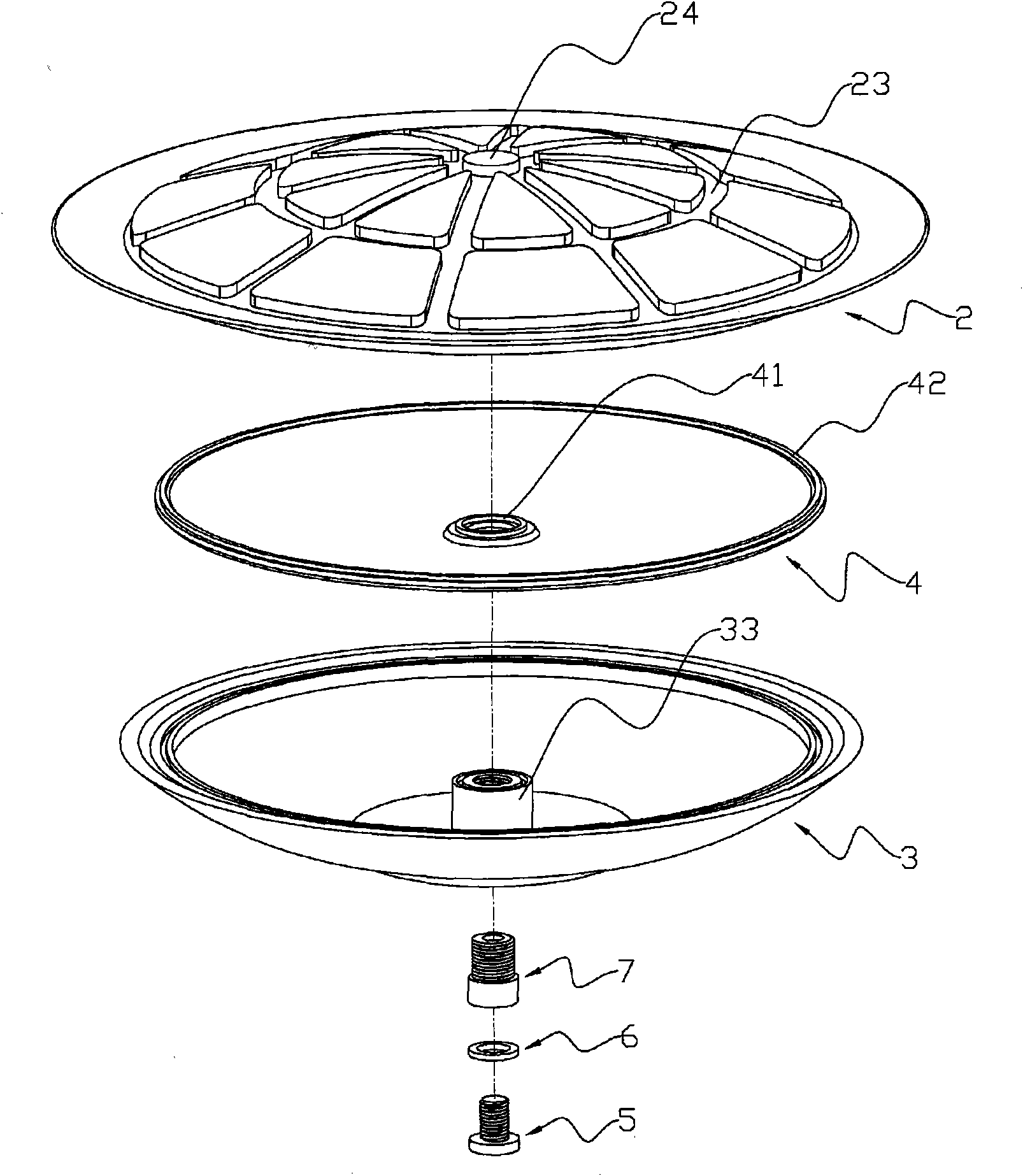 Cooling container for the preventive frozen burst or shape alteration