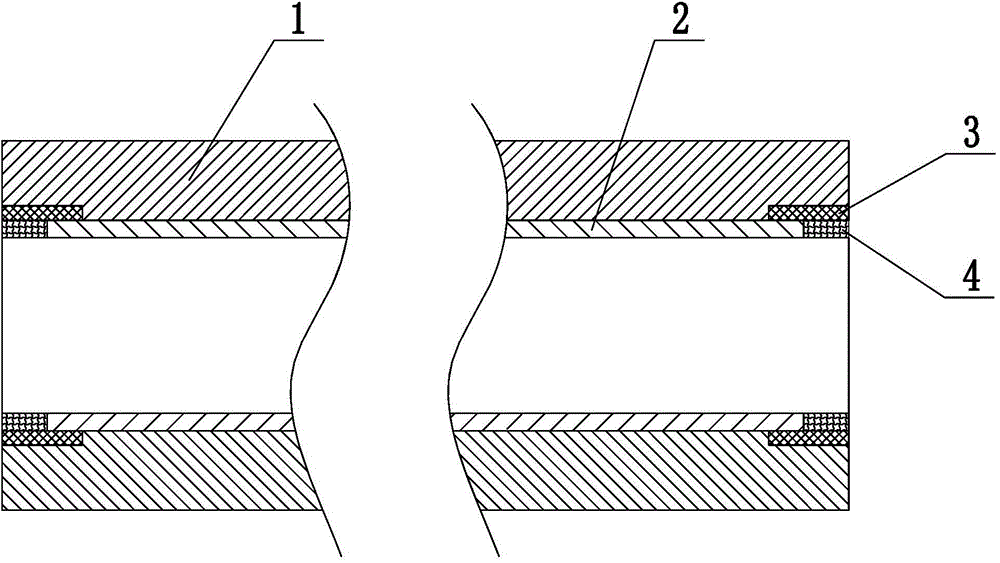 Bimetal composite pipe and manufacturing process thereof