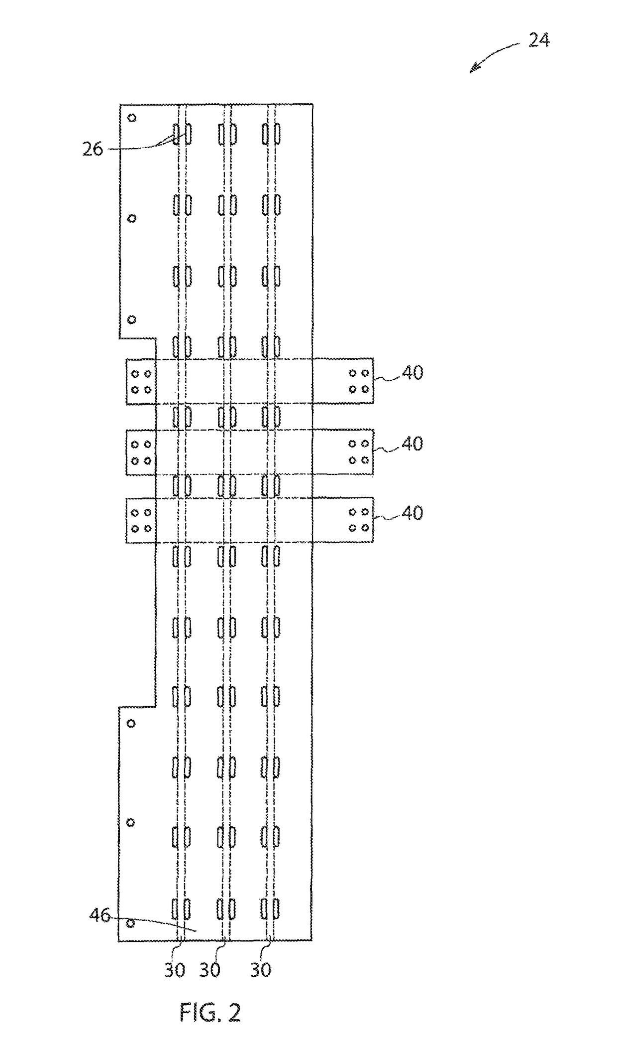 System for isolating power conductors using folded insulated sheets