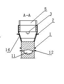 Smelting method and device for molten oxidized lead slag