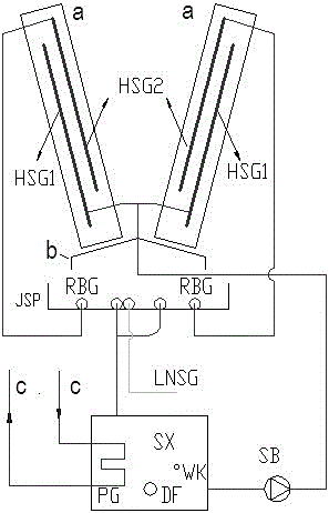 Defrosting system and method for air source heat pump