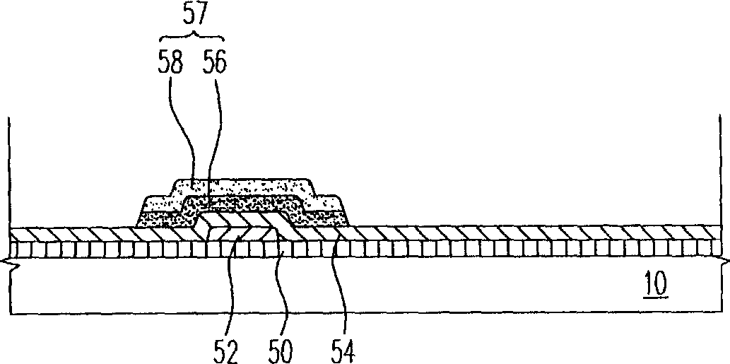 Method for making picture element structure