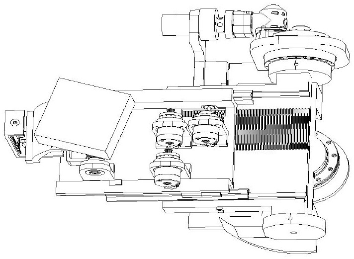 Vehicle-mounted angiography machine of double-mechanical-arm structure