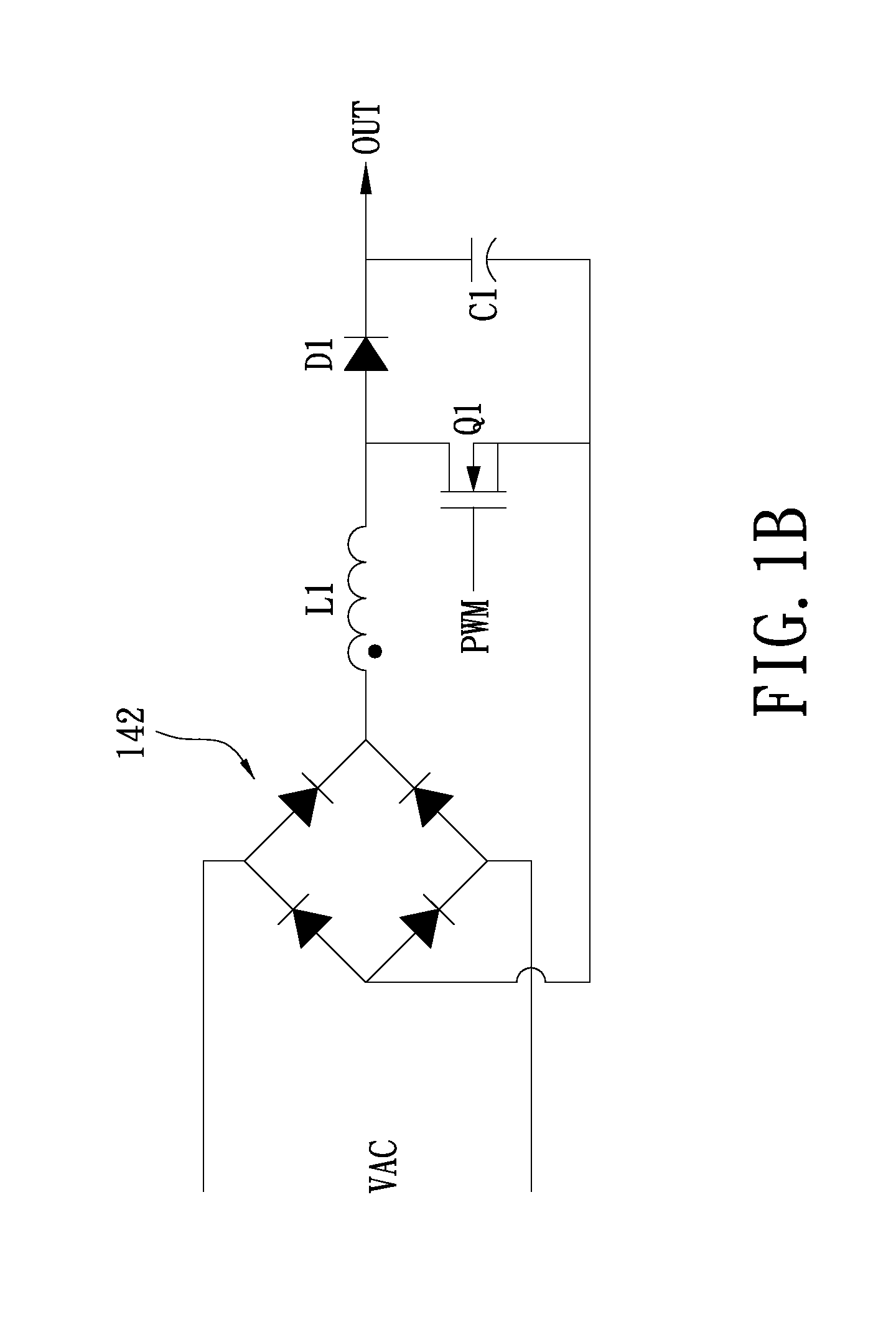 Power factor correction boost converter and frequency switching modulation method thereof