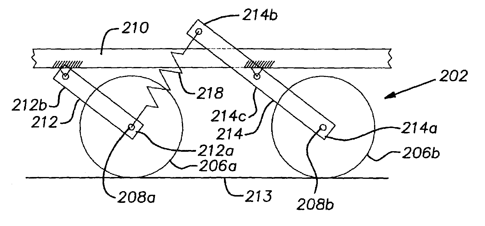 Equalized rear suspension for multi-use vehicle