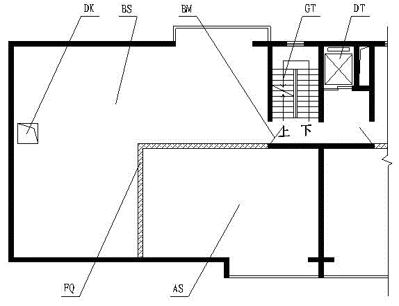 Small-equally-shared high-rise duplex residential building