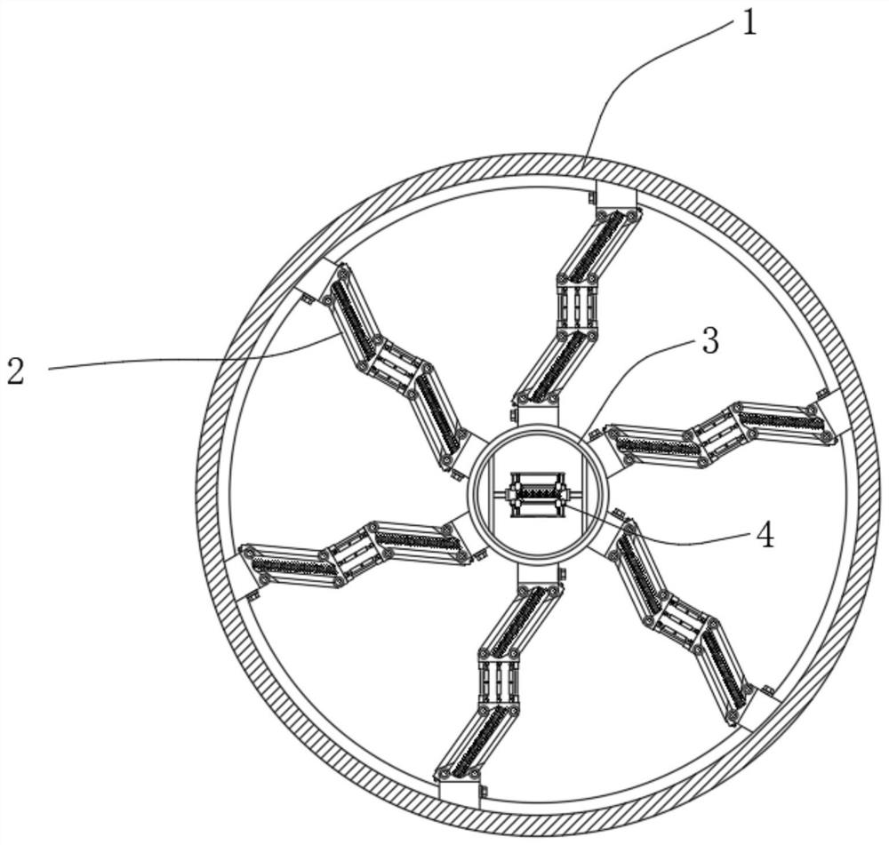 Storage equipment detection device using Steadicam stabilizer