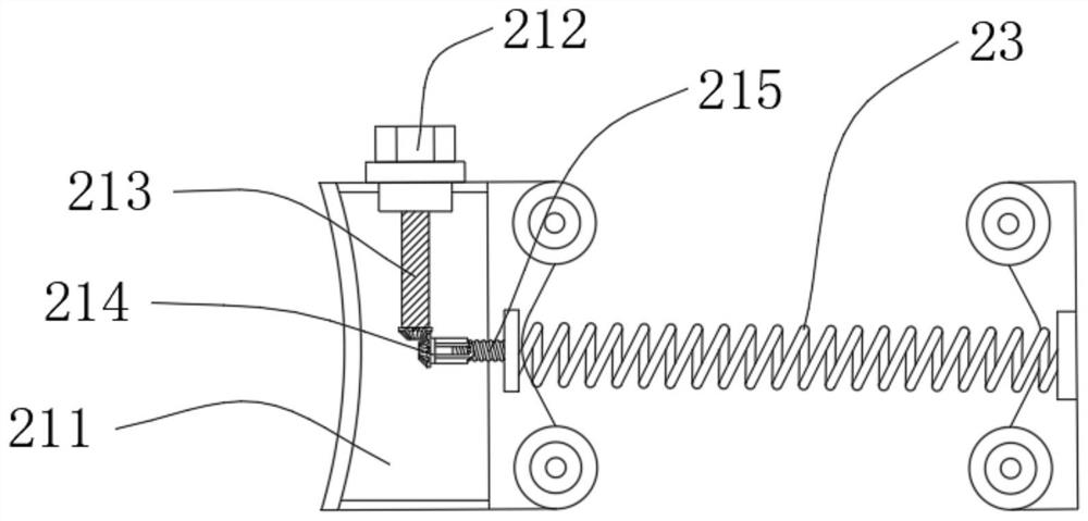 Storage equipment detection device using Steadicam stabilizer