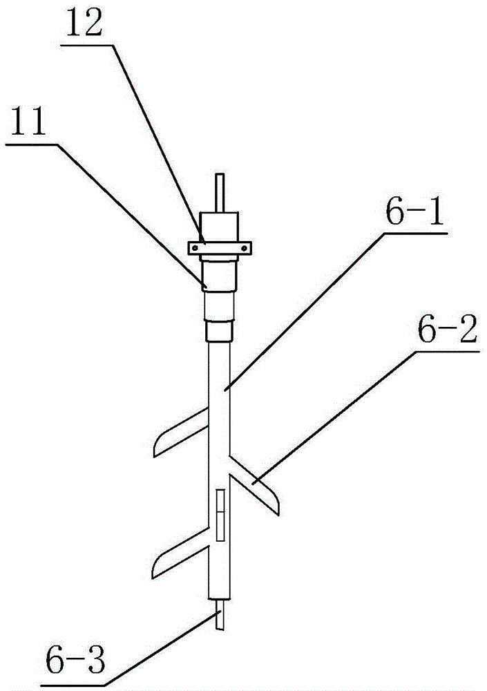 Burdock leaf stripping and spirally-conveying machine