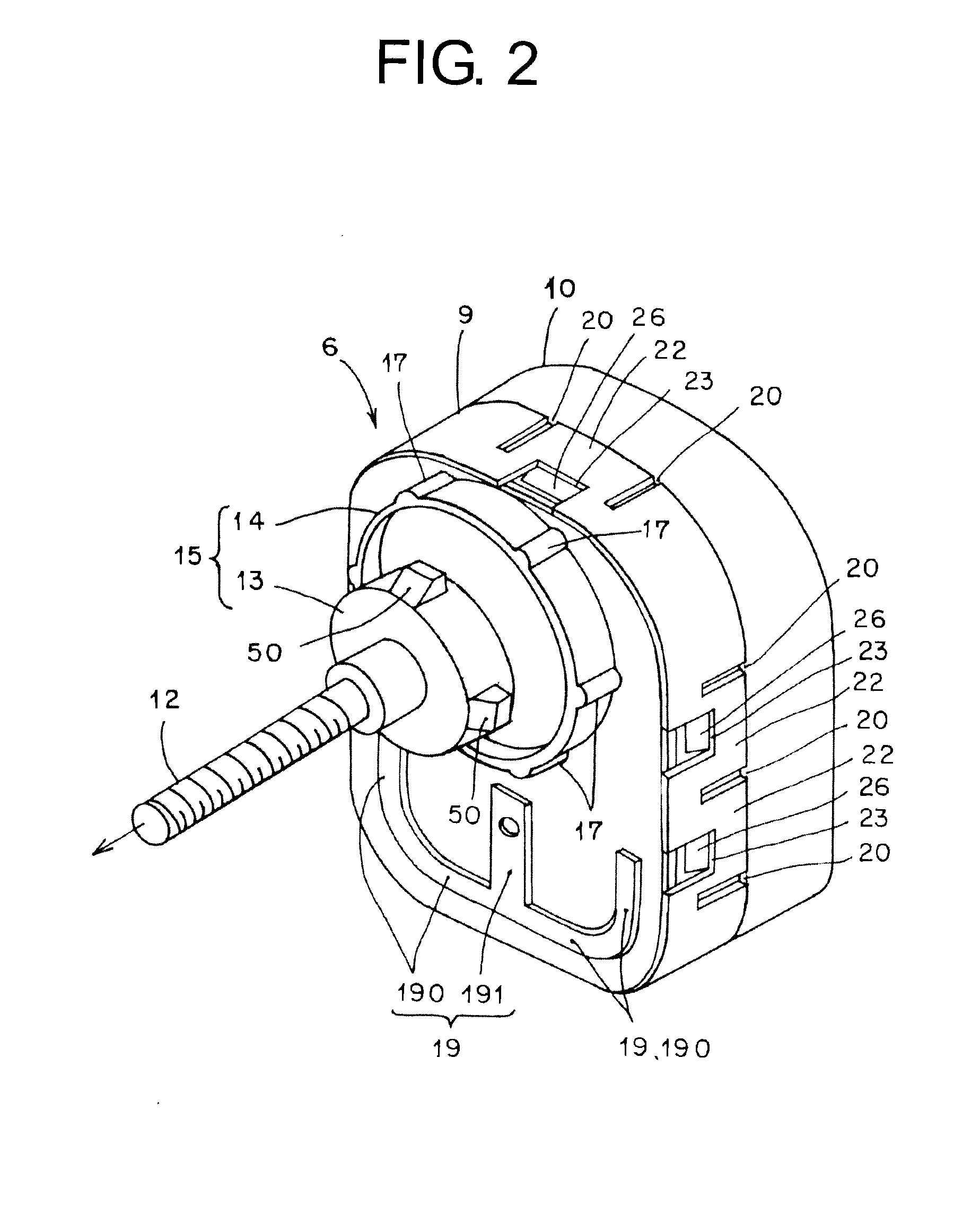 Head lamp leveling device for vehicle