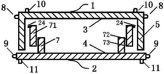 Press-out-type non-slip easy-press hand-held fan-shaped counting surface sampling culture dish