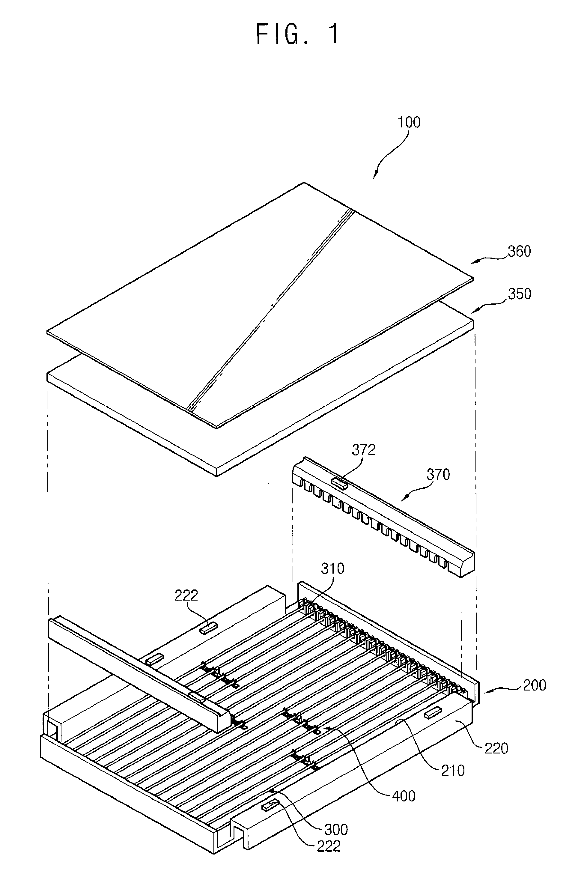 Lamp fixing member, backlight assembly having the same and liquid crystal display apparatus having the same