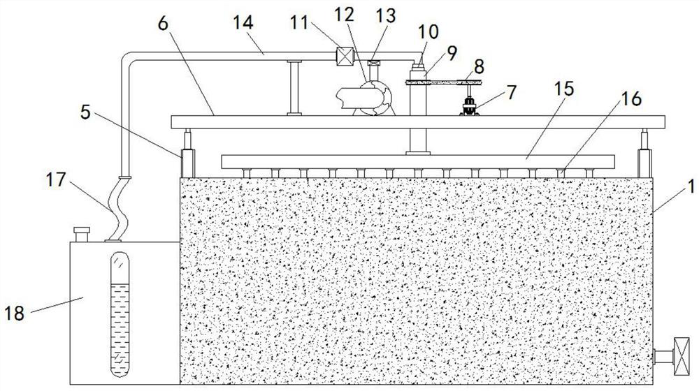 Sports goods disinfection and sterilization device in physical education