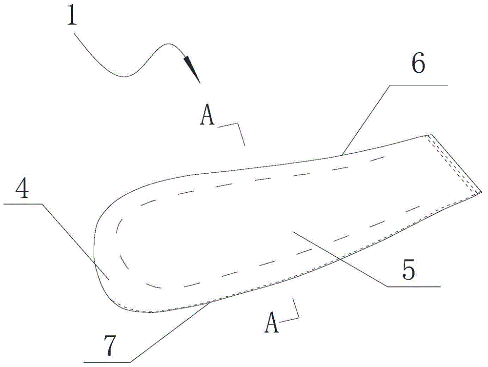 A sleeve secondary shaping mold and sleeve secondary shaping method