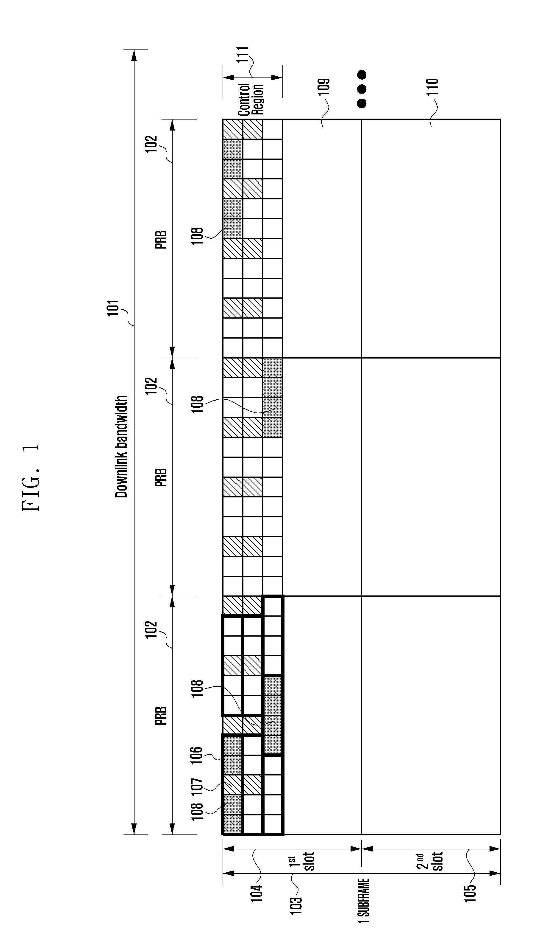 Method and apparatus for allocating resource of common control channel with dedicated reference signal