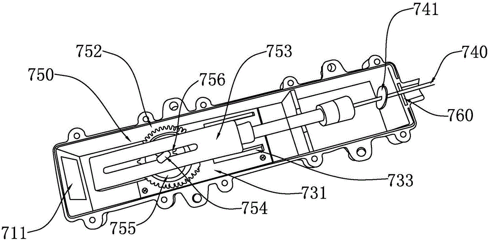 Casing of servo of vehicle-backing anticollision automatic auxiliary system