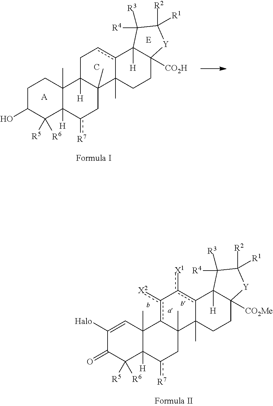 Method for synthesizing 2-cyano-3,12-dioxoolean-1, 9(11)-dien-28-oic acid methyl ester and derivatives thereof