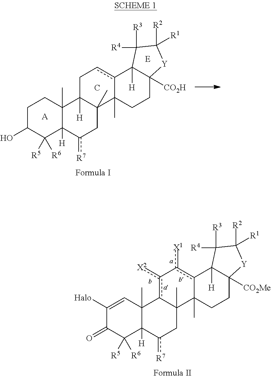 Method for synthesizing 2-cyano-3,12-dioxoolean-1, 9(11)-dien-28-oic acid methyl ester and derivatives thereof