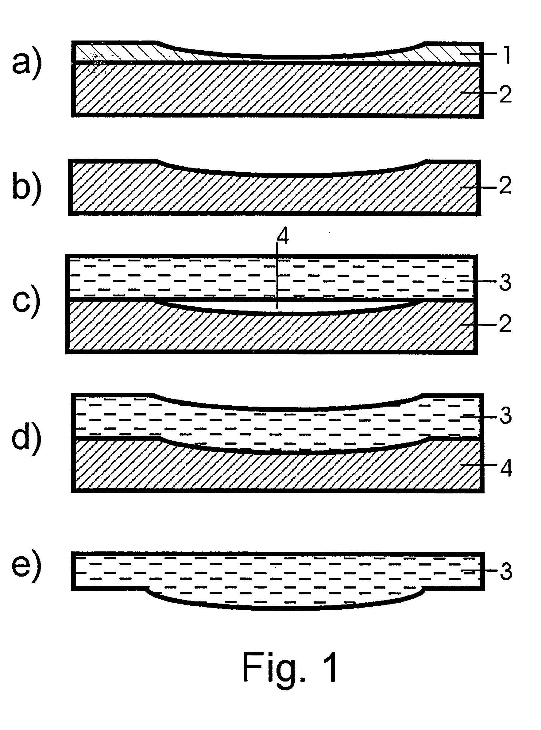 Method for producing micromechanical and micro-optic components consisting of glass-type materials