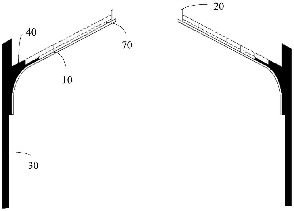 Construction method of large-span special-shaped curved surface concrete dome structure