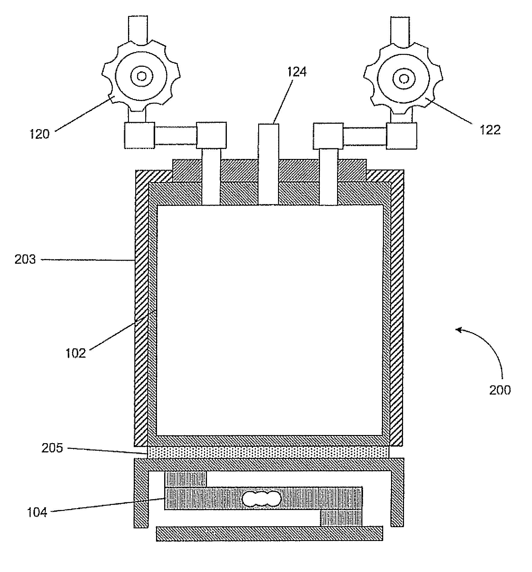Chemical storage device with integrated load cell