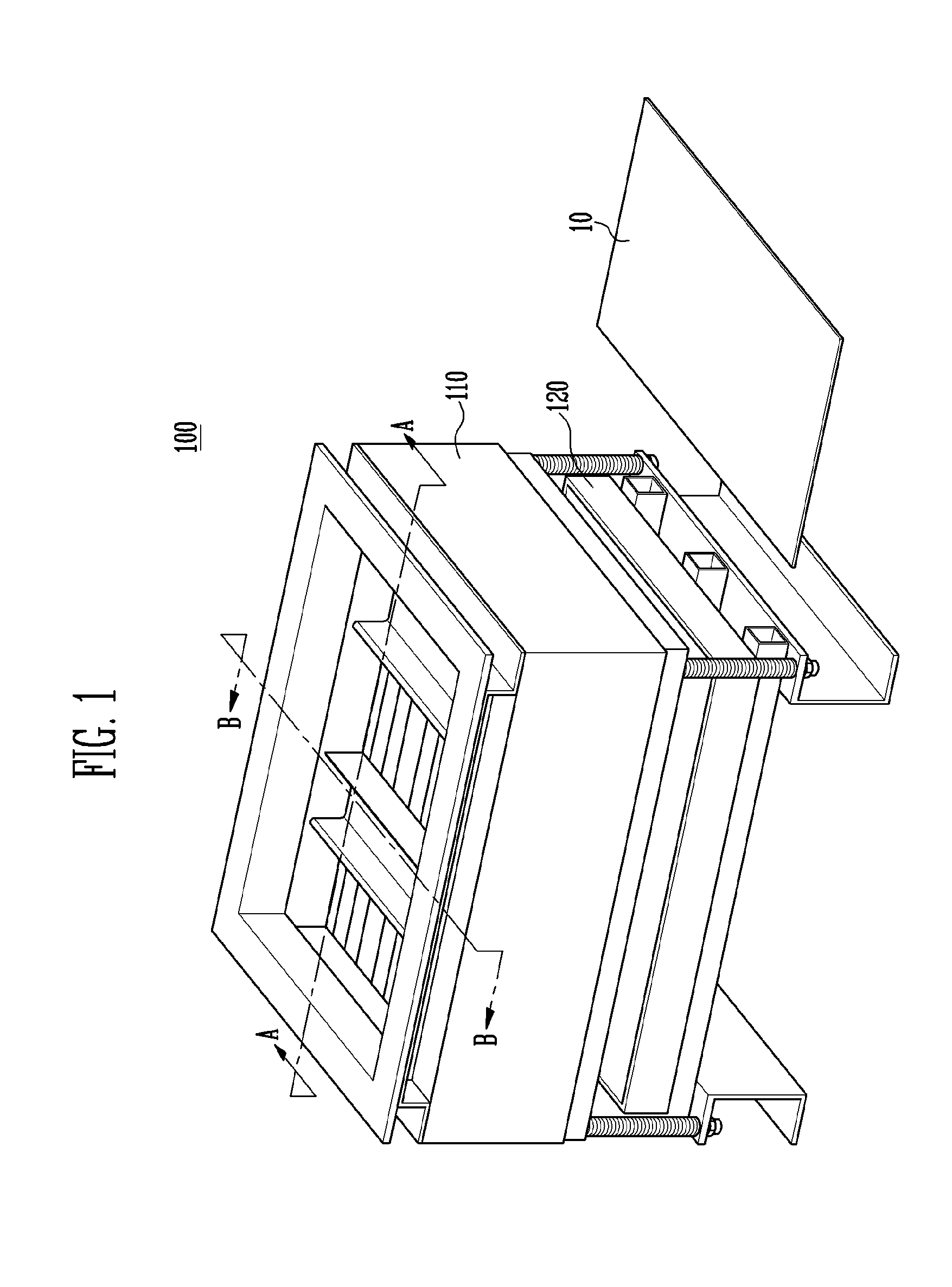 Molding apparatus and battery tray manufactured thereby