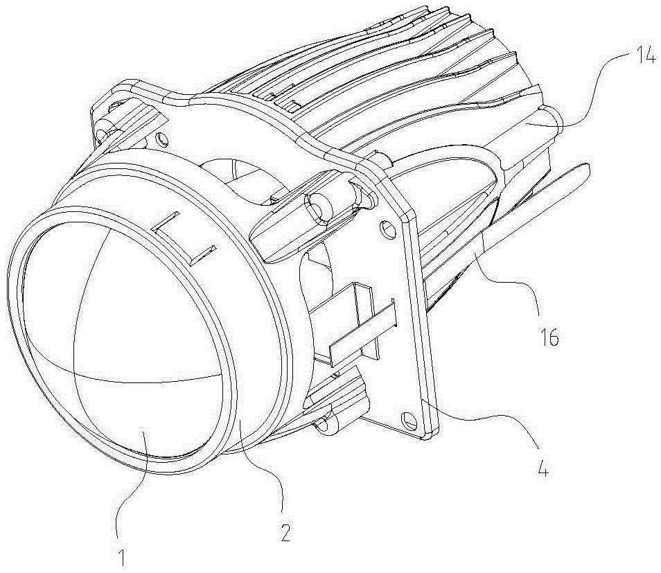 Universal LED headlamp